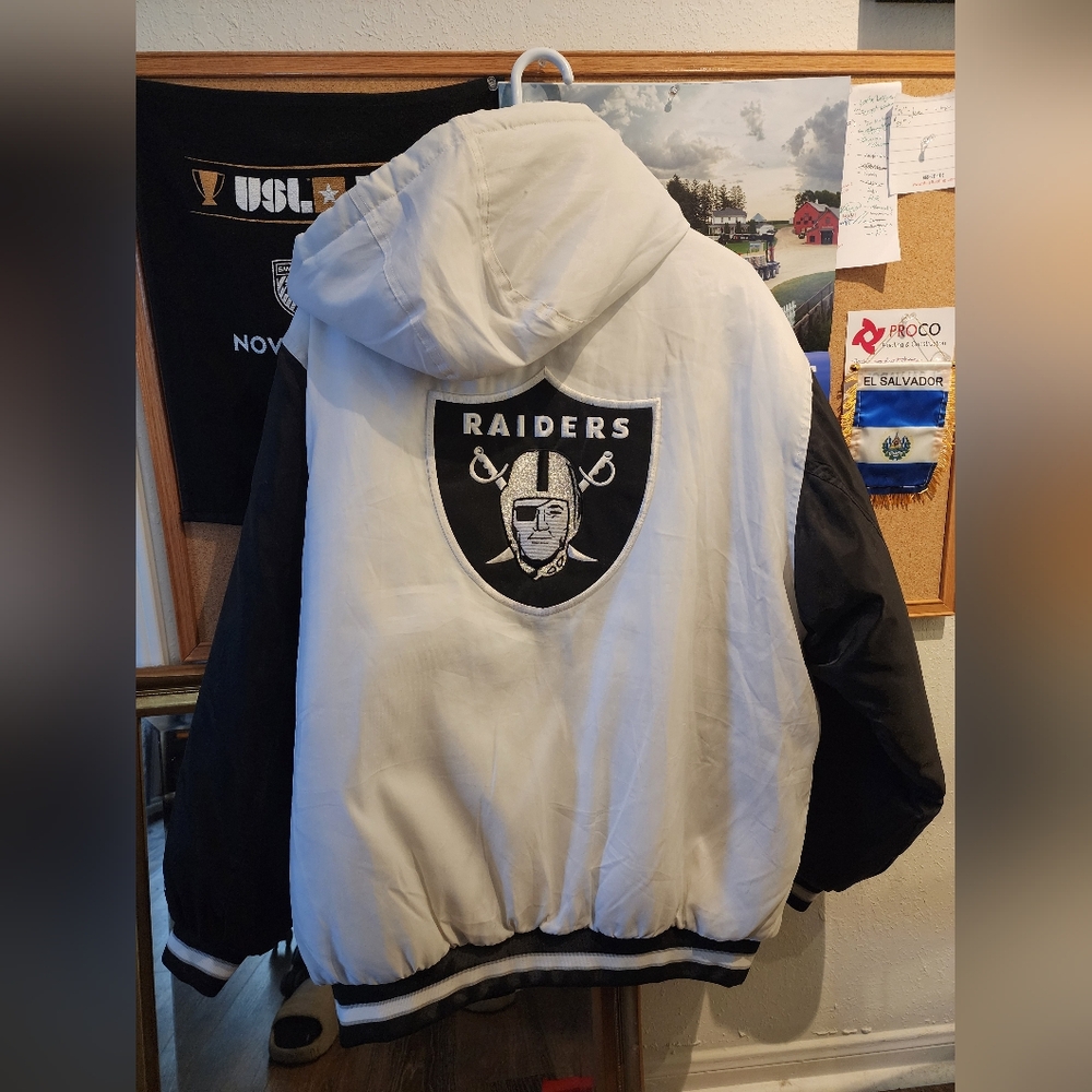 Raiders Puffer Winter Jacket